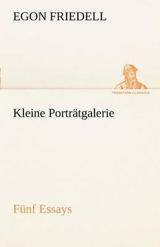 Cover image for Kleine Portratgalerie