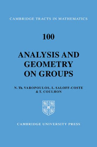 Analysis and Geometry on Groups