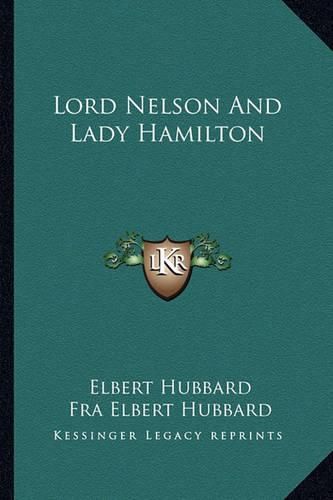 Cover image for Lord Nelson and Lady Hamilton