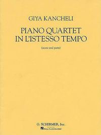 Cover image for Piano Quartet in L'Istesso Tempo
