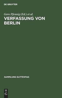 Cover image for Verfassung von Berlin