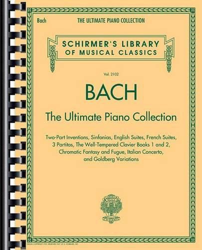 Cover image for Bach: The Ultimate Piano Collection