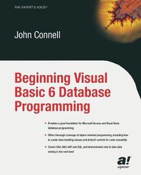 Cover image for Beginning Visual Basic 6 Database Programming