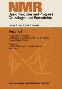 Cover image for NMR Basic Principles and Progress. Grundlagen und Fortschritte