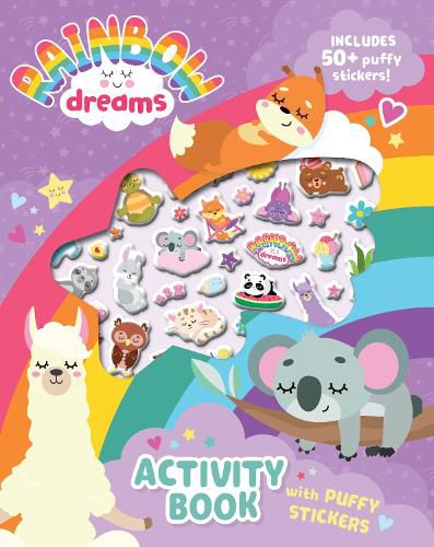 Cover image for Rainbow Dreams - Puffy Sticker Book