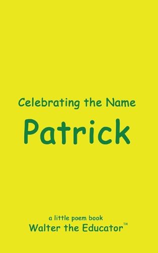 Cover image for Celebrating the Name Patrick