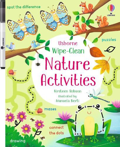 Cover image for Wipe-Clean Nature Activities