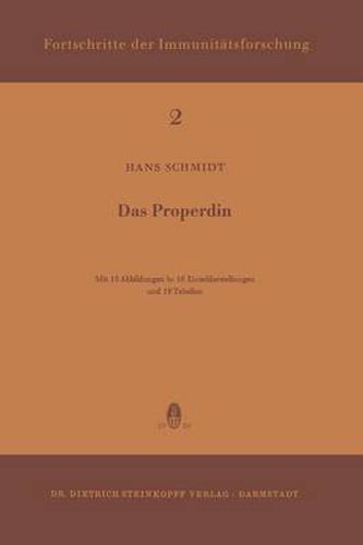 Cover image for Das Properdin