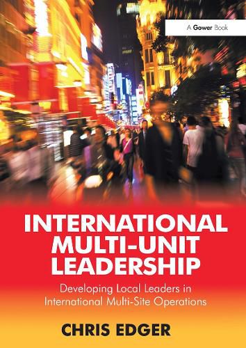 Cover image for International Multi-Unit Leadership