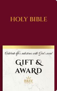 Cover image for NRSV Updated Edition Gift & Award Bible (Imitation Leather, Burgundy)