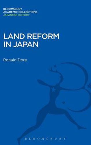 Cover image for Land Reform in Japan