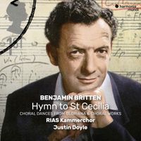 Cover image for Benjamin Britten: Hymn to St Cecilia