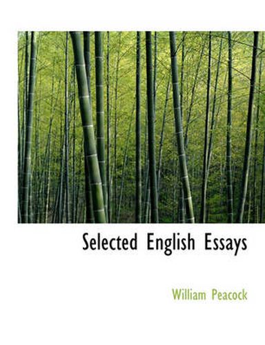 Cover image for Selected English Essays