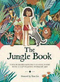 Cover image for Paperscapes: The Jungle Book: Turn Rudyard Kipling's classic story into a captivating work of art