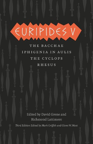 Cover image for Euripides V