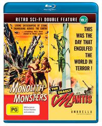 Cover image for Monolith Monsters, The / Deadly Mantis, The : Vol 2 | Retro / Sci-Fi Double