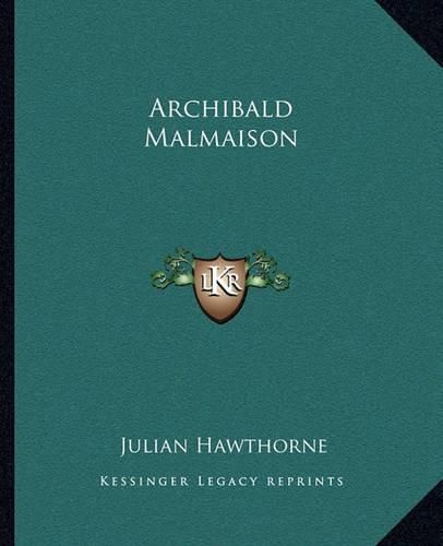 Cover image for Archibald Malmaison