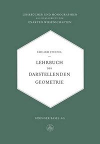 Cover image for Lehrbuch Der Darstellenden Geometrie