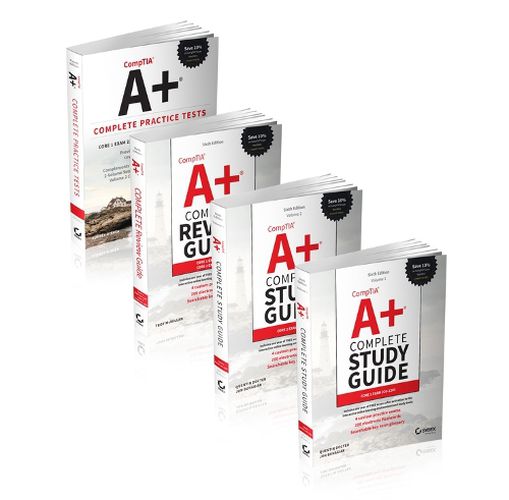 Cover image for CompTIA A+ Complete Certification Kit: Core 1 Exam 220-1201 and Core 2 Exam 220-1202, 6e