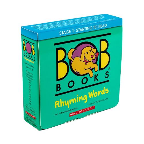 Cover image for Bob Books - Rhyming Words Box Set Phonics, Ages 4 and Up, Kindergarten, Flashcards (Stage 1: Starting to Read)