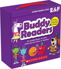 Cover image for Buddy Readers: Levels E & F (Parent Pack): 16 Leveled Books to Help Little Learners Soar as Readers