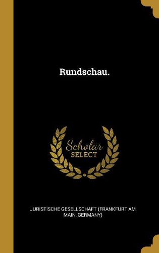 Cover image for Rundschau.