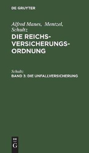 Cover image for Die Unfallversicherung
