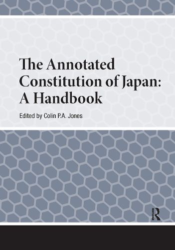 Cover image for The Annotated Constitution of Japan
