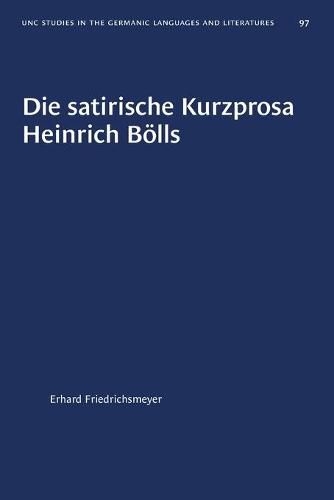 Die Satirische Kurzprosa Heinrich Boells