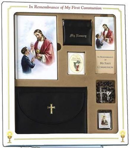Cover image for First Mass Book Premier Set: An Easy Way of Participating at Mass for Boys and Girls