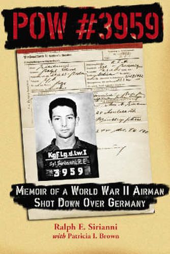 Cover image for POW No. 3959: Memoir of a World War II Airman Shot Down Over Germany