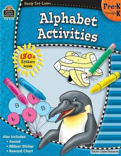 Cover image for Ready-Set-Learn: Alphabet Activities Prek-K