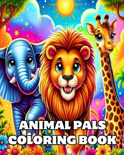 Cover image for Animal Pals Coloring Book