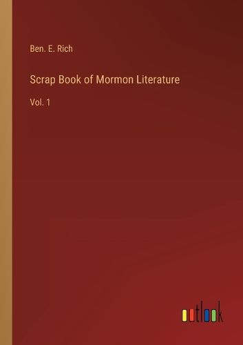 Cover image for Scrap Book of Mormon Literature