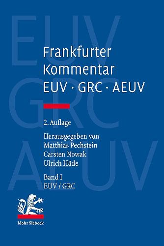 Cover image for Frankfurter Kommentar zu EUV, GRC und AEUV (2. Auflage)