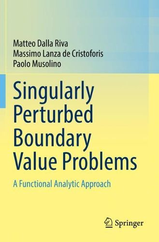 Cover image for Singularly Perturbed Boundary Value Problems: A Functional Analytic Approach