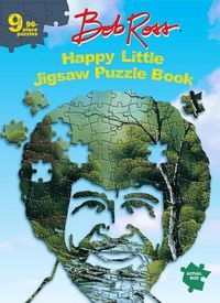 Cover image for Bob Ross Happy Little Jigsaw Puzzle Book