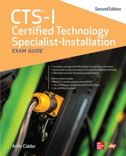 Cover image for CTS-I Certified Technology Specialist-Installation Exam Guide, Second Edition