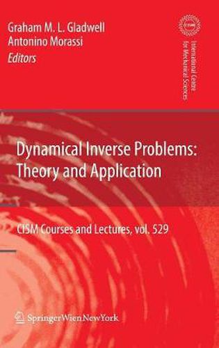 Cover image for Dynamical Inverse Problems: Theory and Application