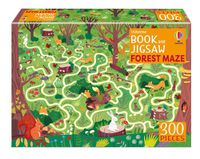 Cover image for Usborne Book and Jigsaw Forest Maze