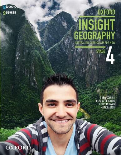 Cover image for Oxford Insight Geography AC for NSW Stage 4 Student book + obook assess