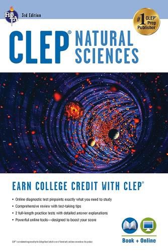 Cover image for Clep(r) Natural Sciences Book + Online