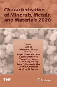 Cover image for Characterization of Minerals, Metals, and Materials 2020