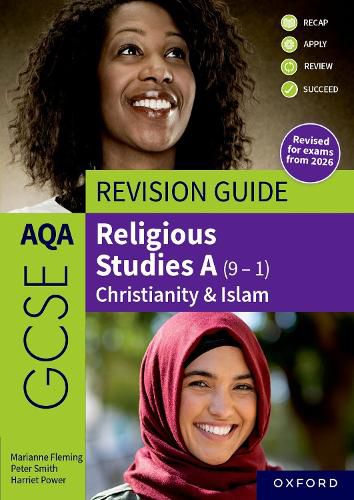 Cover image for AQA GCSE Religious Studies A: AQA GCSE Religious Studies A (9-1): Christianity & Islam Revision Guide