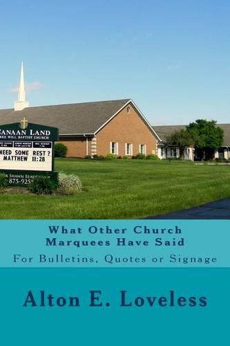 Cover image for What Other Church Marquees Have Said