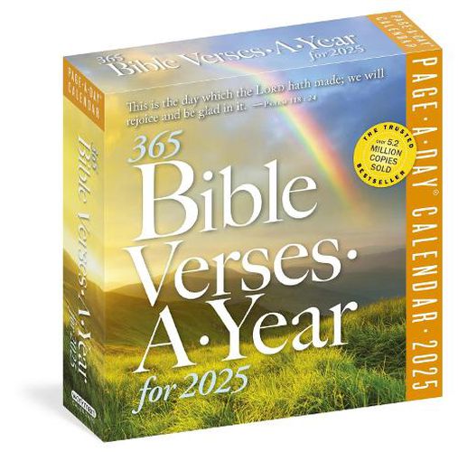 365 Bible Verses-A-Year Page-A-Day (R) Calendar 2025