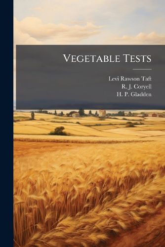 Cover image for Vegetable Tests