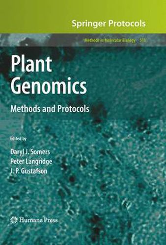 Cover image for Plant Genomics: Methods and Protocols