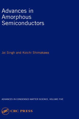 Cover image for Advances in Amorphous Semiconductors