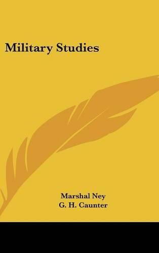 Cover image for Military Studies